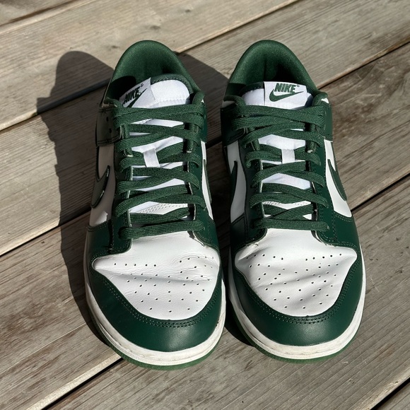 Nike Dunk Low Stadium green (Michigan State) size 10 - Picture 2 of 3